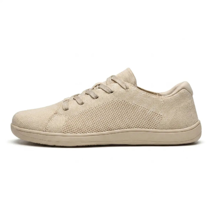 Unisex barefoot-sneaker met brede neusbox en ademend mesh