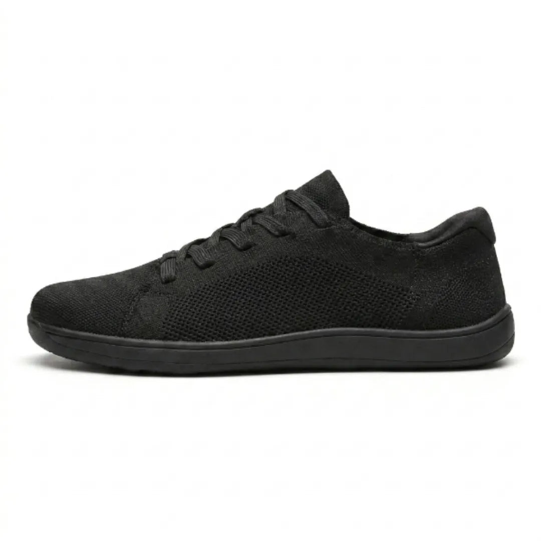 Unisex barefoot-sneaker met brede neusbox en ademend mesh