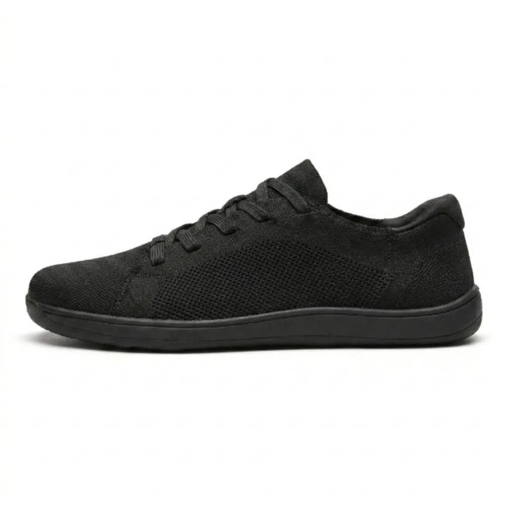 Unisex barefoot-sneaker met brede neusbox en ademend mesh