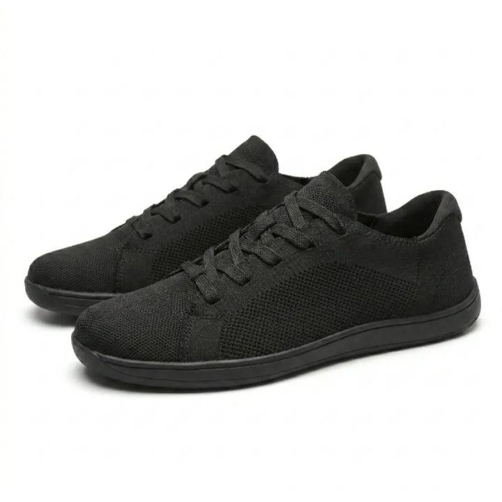 Unisex barefoot-sneaker met brede neusbox en ademend mesh