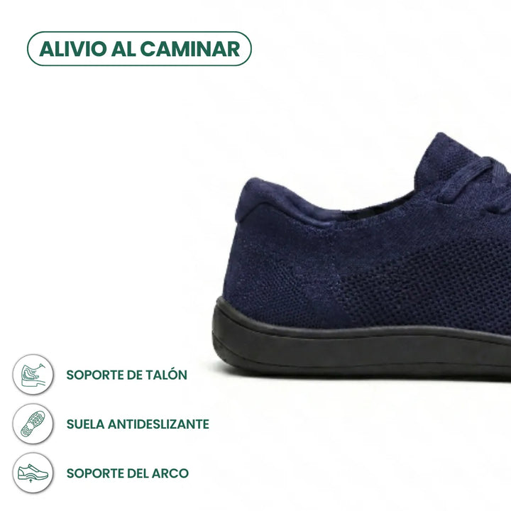 Unisex barefoot-sneaker met brede neusbox en ademend mesh