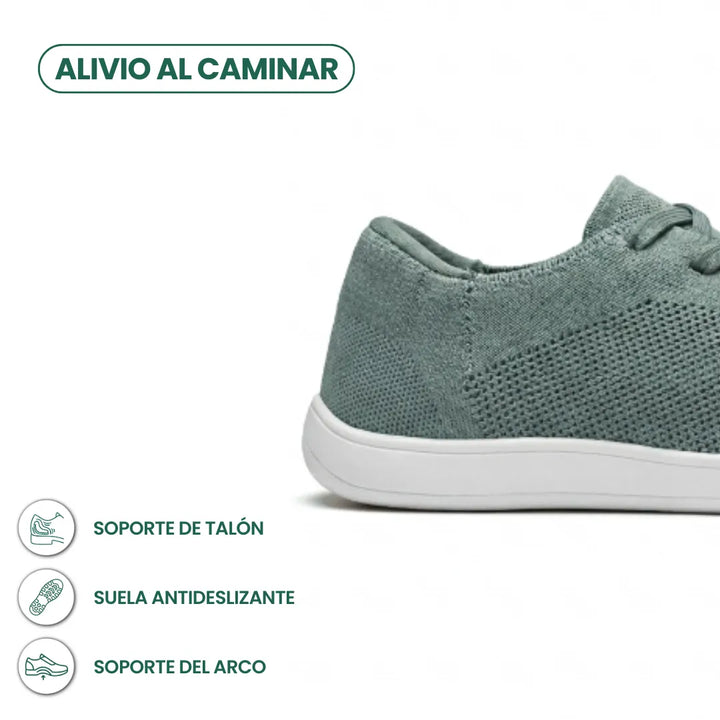 Unisex barefoot-sneaker met brede neusbox en ademend mesh