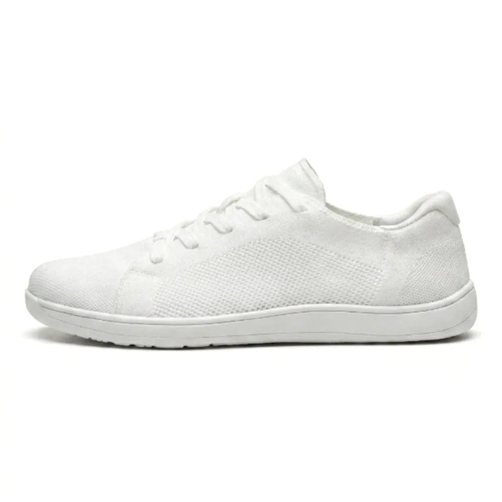 Unisex barefoot-sneaker met brede neusbox en ademend mesh