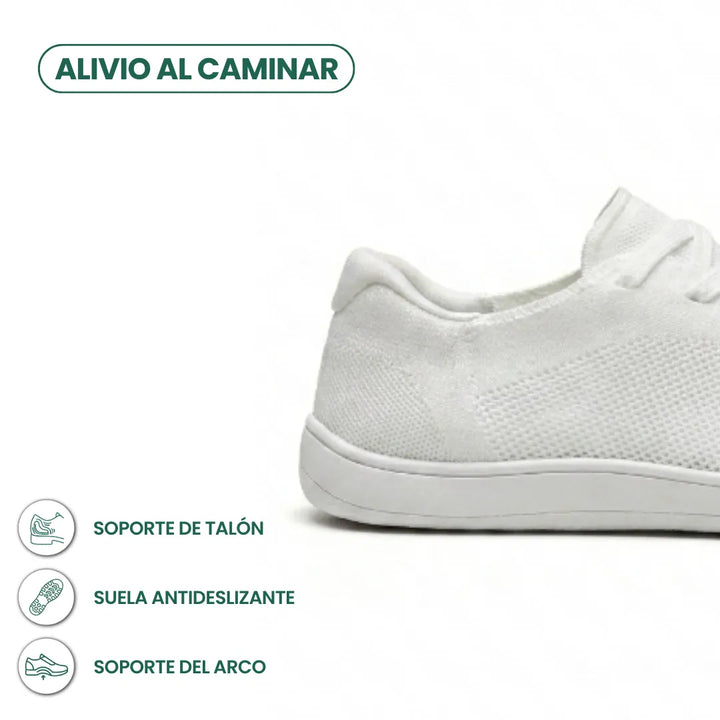 Unisex barefoot-sneaker met brede neusbox en ademend mesh