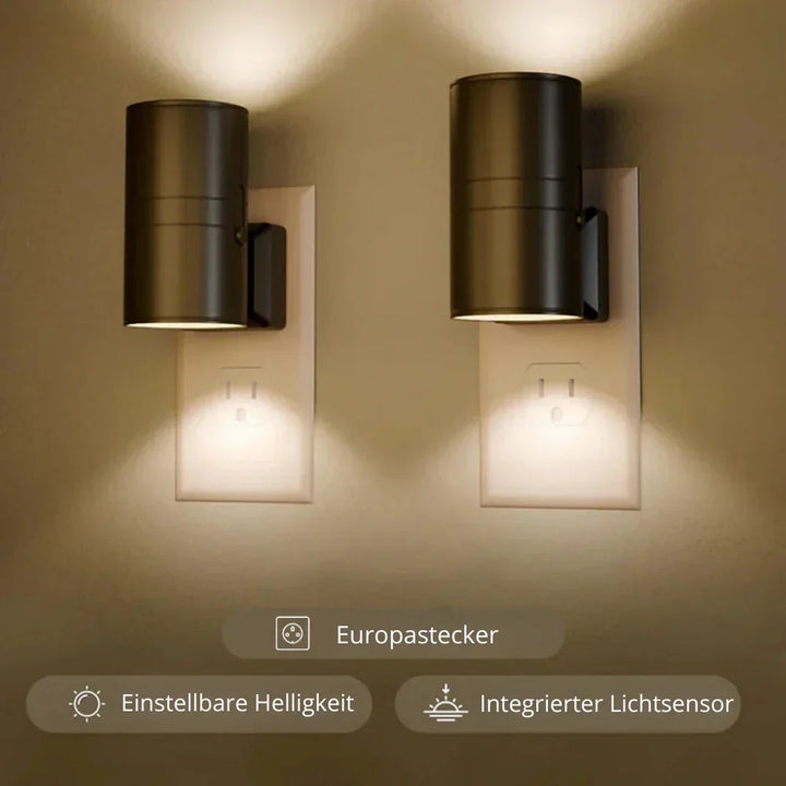 Bauhaus-design nachtlamp - dimbaar LED-licht