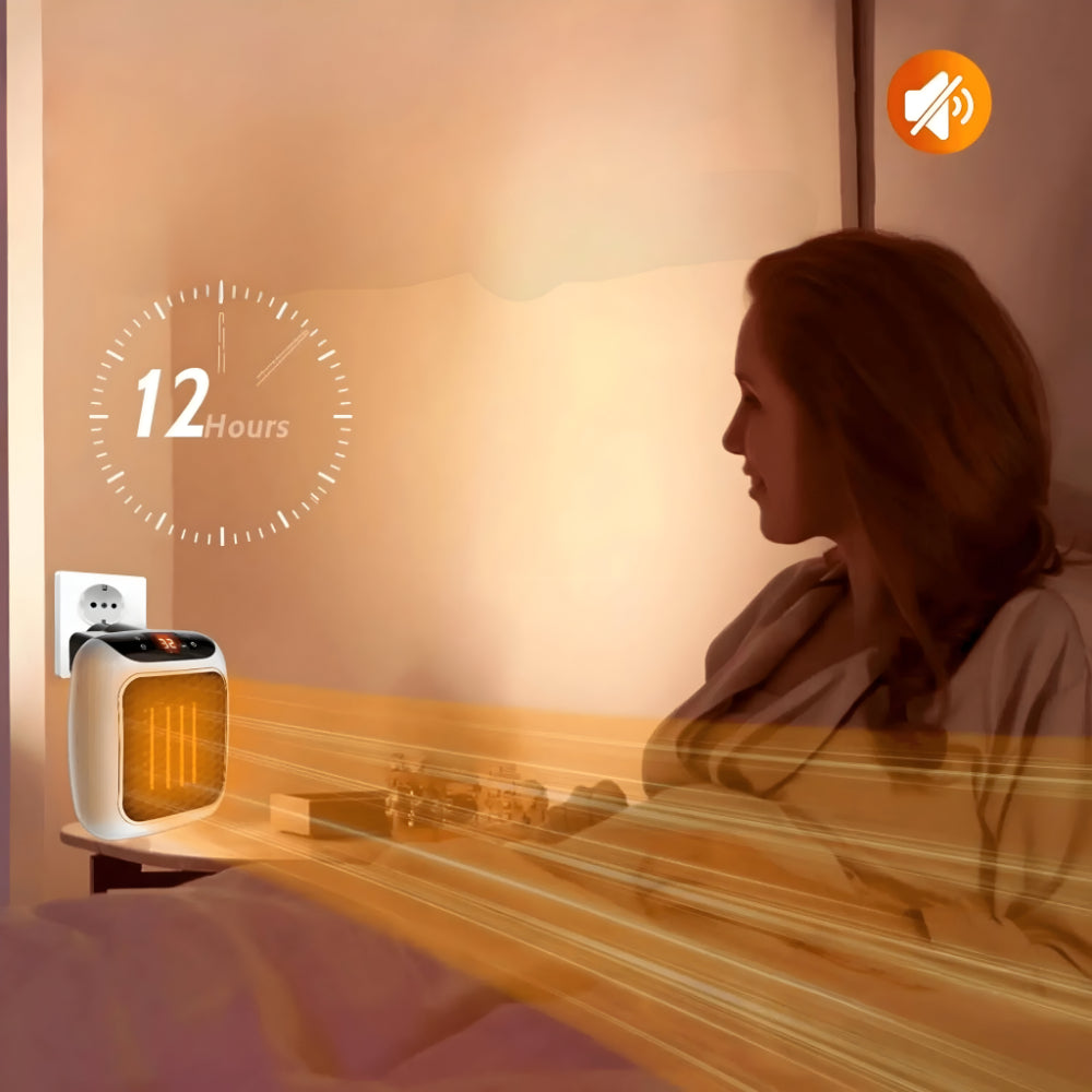 Keramische wandkachel met thermostaat 16–32 °C