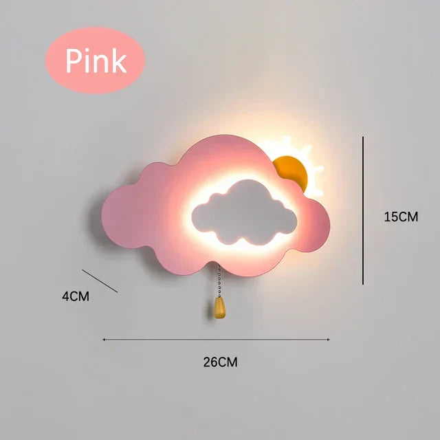 Creatieve wandlamp voor sprookjes voor het slapengaan, voor kinderen