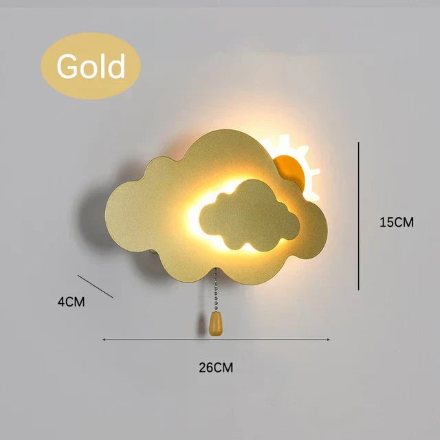Creatieve wandlamp voor sprookjes voor het slapengaan, voor kinderen