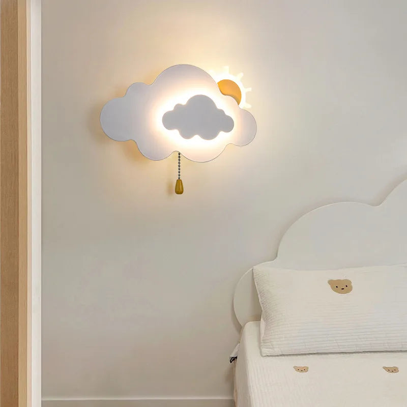 Creatieve wandlamp voor sprookjes voor het slapengaan, voor kinderen