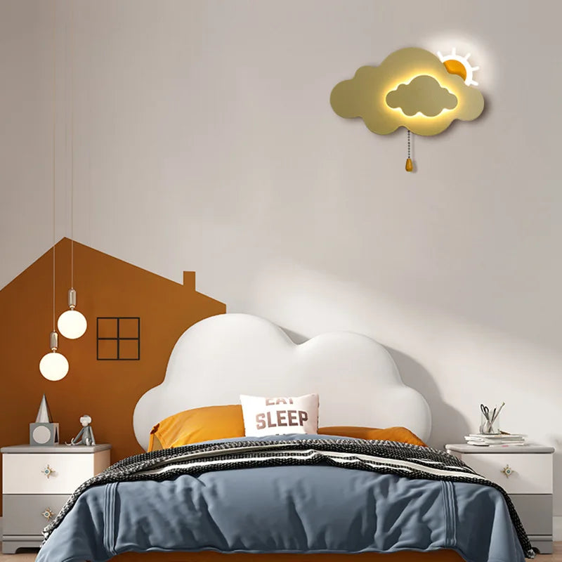 Creatieve wandlamp voor sprookjes voor het slapengaan, voor kinderen