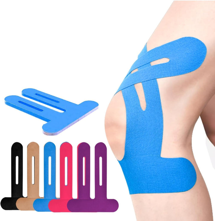 Kniebandage | Voorgesneden kinesiotape | Ademende kniesteun | Flexify