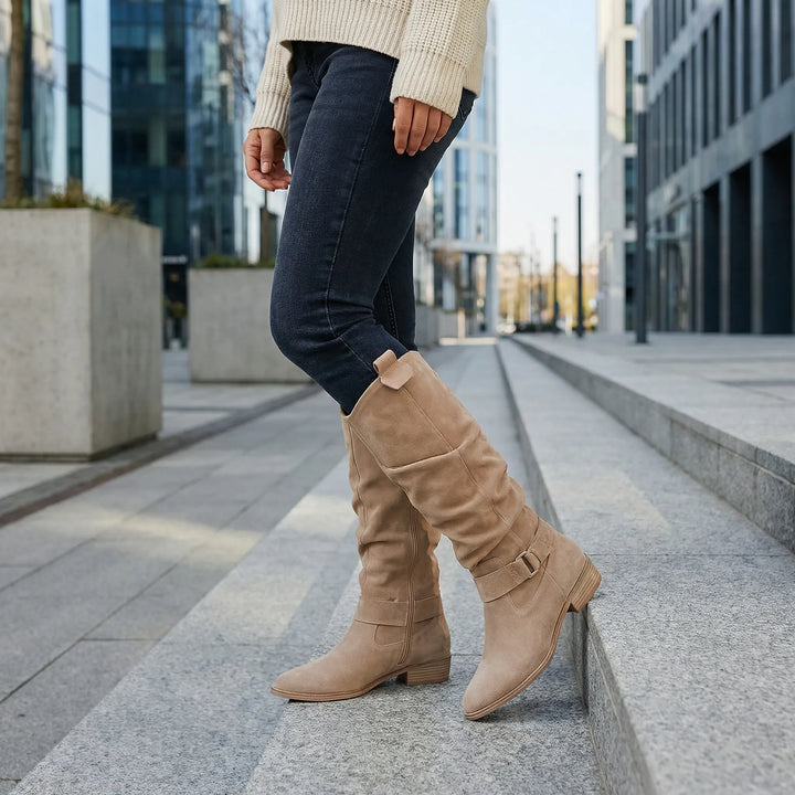 Knielange laarzenlook - Chantal