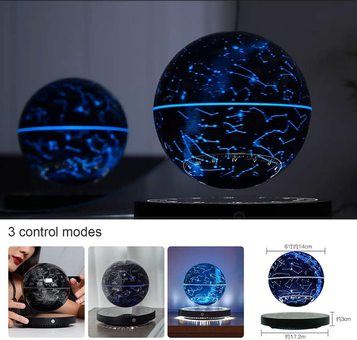 Constellatie | Lamp met zwevende, ronddraaiende sterrenbeelden | Magnetische zweving | SkyOrbit