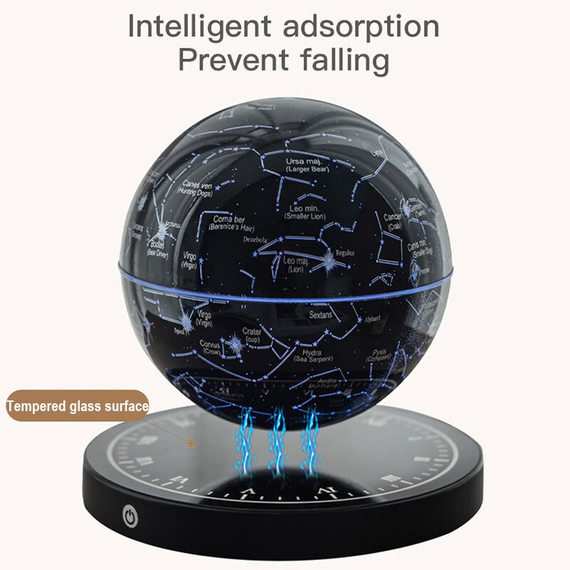 Constellatie | Lamp met zwevende, ronddraaiende sterrenbeelden | Magnetische zweving | SkyOrbit