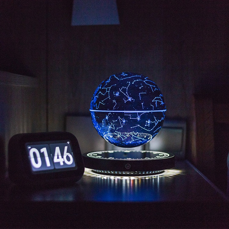 Constellatie | Lamp met zwevende, ronddraaiende sterrenbeelden | Magnetische zweving | SkyOrbit