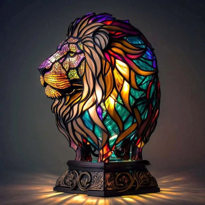 VITRAFAUNA – Kunstlamp met Dierenmotief voor een Elegante Woonsfeer