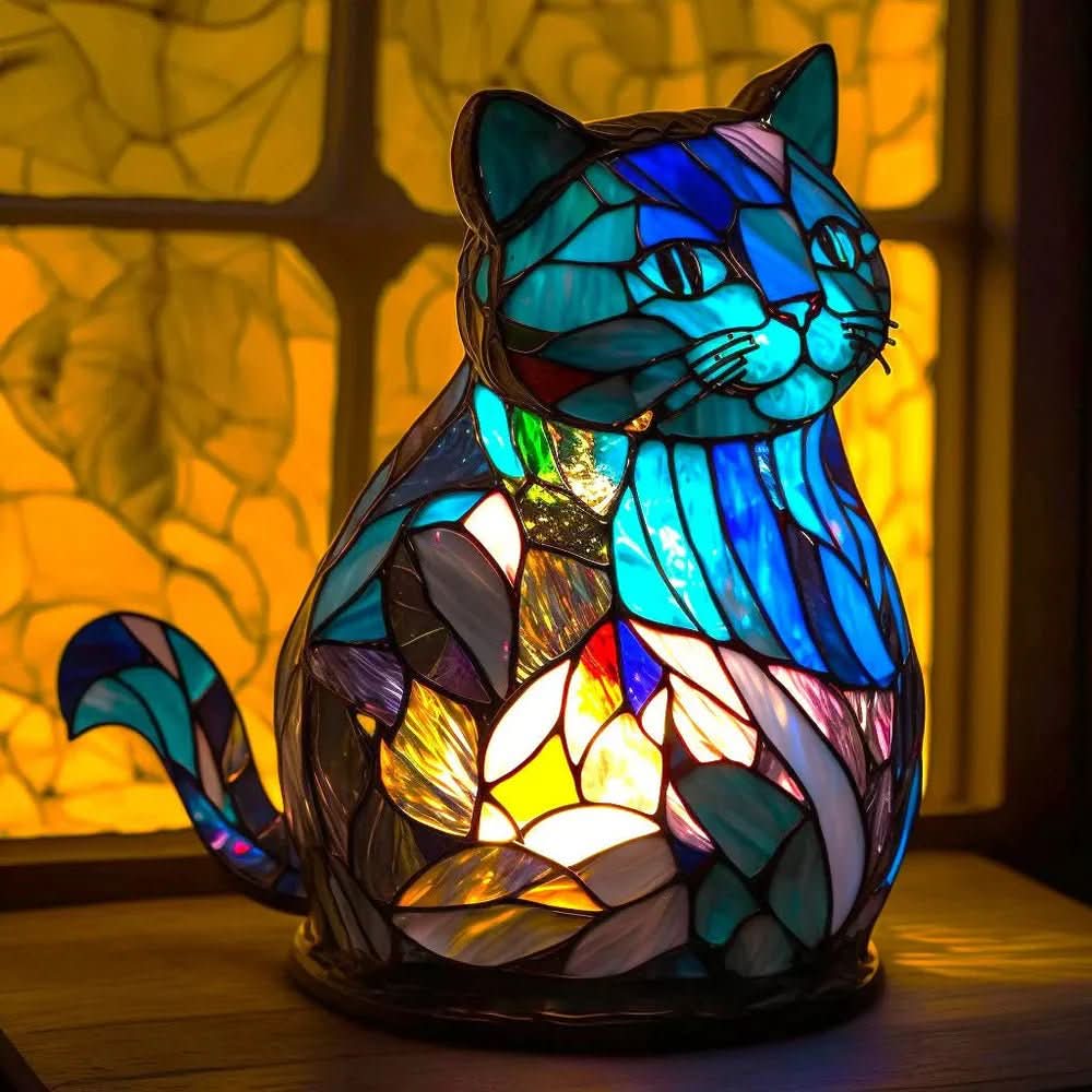 VITRAFAUNA – Kunstlamp met Dierenmotief voor een Elegante Woonsfeer