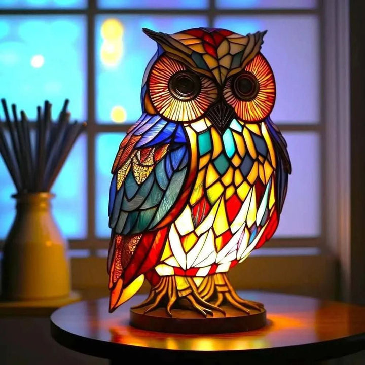 VITRAFAUNA – Kunstlamp met Dierenmotief voor een Elegante Woonsfeer