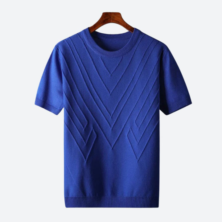 Modern en Stijlvol Luxe T-shirt voor Heren