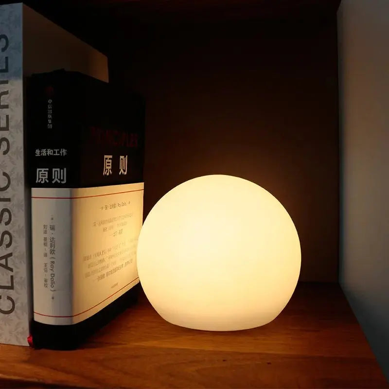 Oplaadbare led-bollamp met 16 kleuren en afstandsbediening
