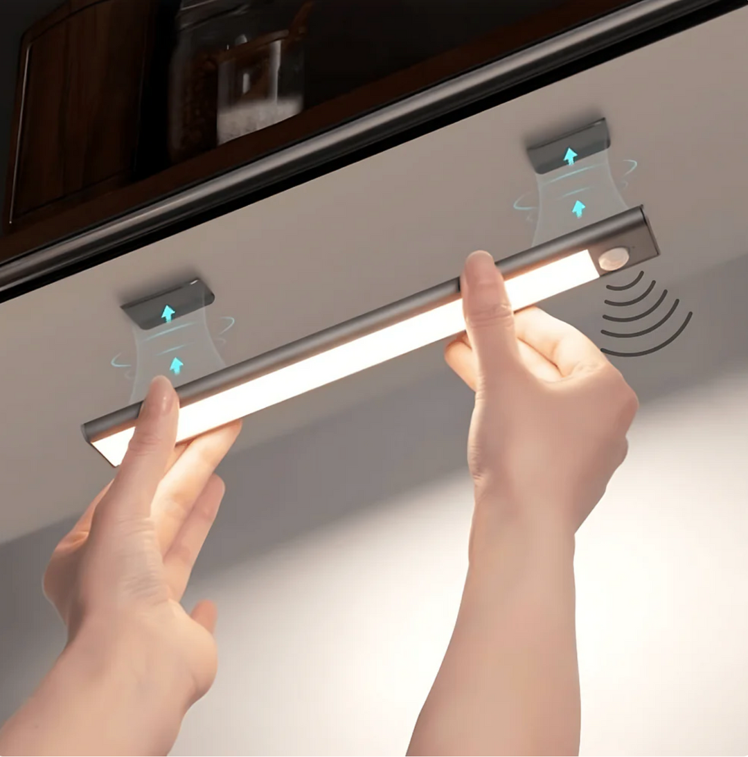 Led-onderbouwverlichting met bewegingsmelder, magnetisch, zonder boren