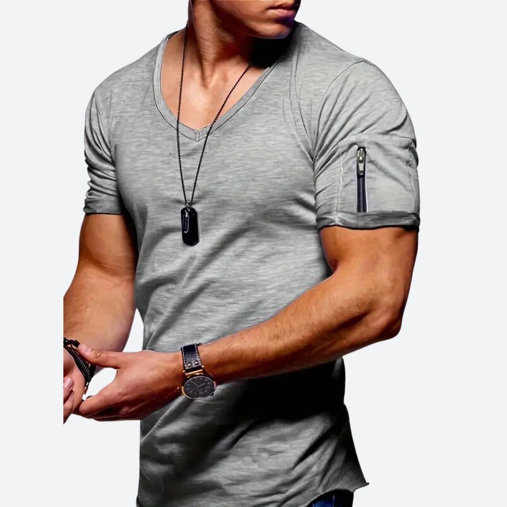 Casual T-Shirt voor Heren in Grote Maten