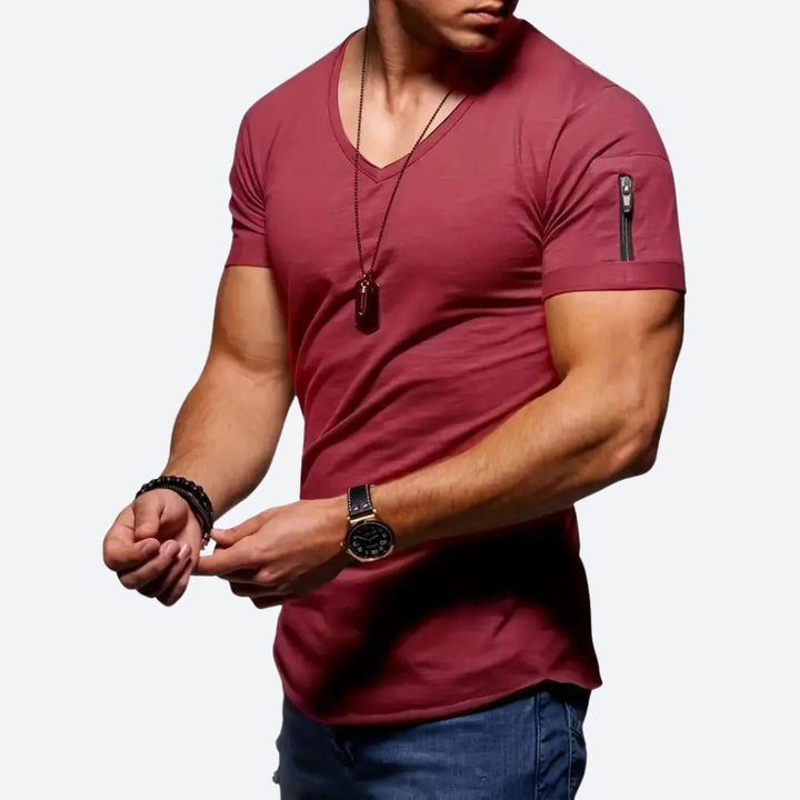 Casual T-Shirt voor Heren in Grote Maten