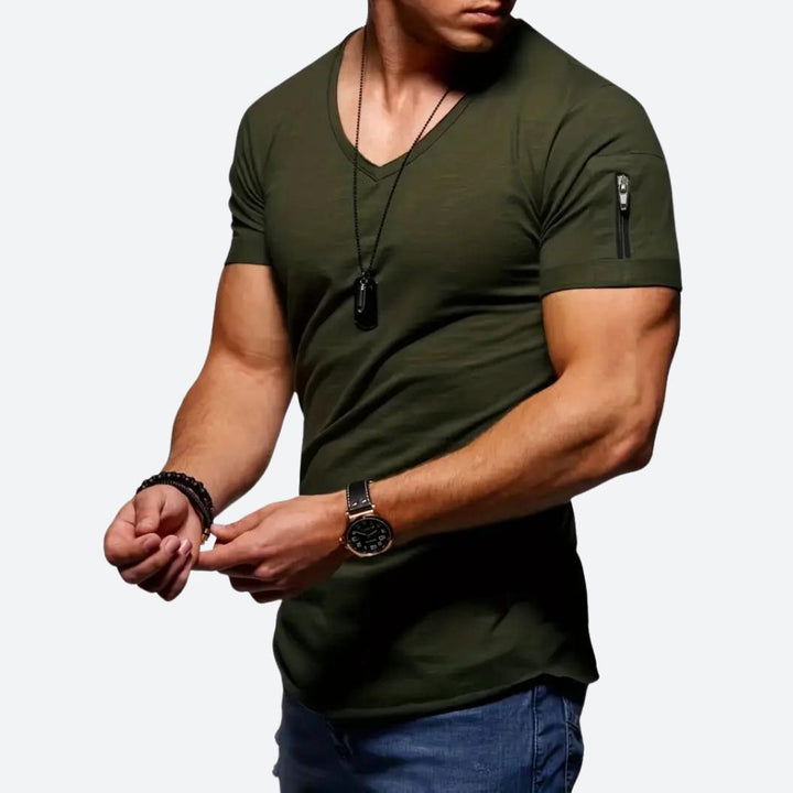 Casual T-Shirt voor Heren in Grote Maten