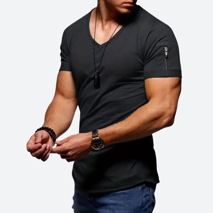 Casual T-Shirt voor Heren in Grote Maten