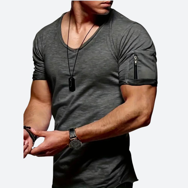 Casual T-Shirt voor Heren in Grote Maten