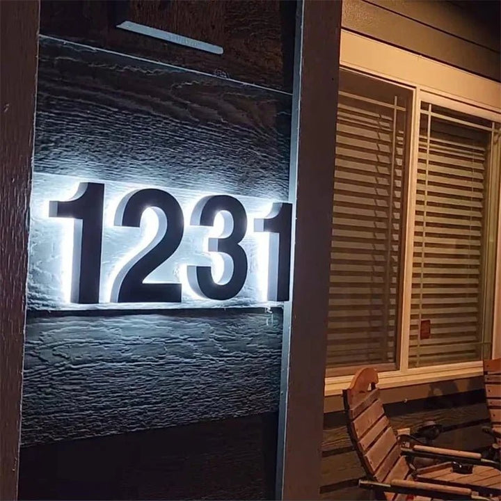 LICHTZEICHEN – Personaliseerbare LED-huisnummers voor Moderne Huizen