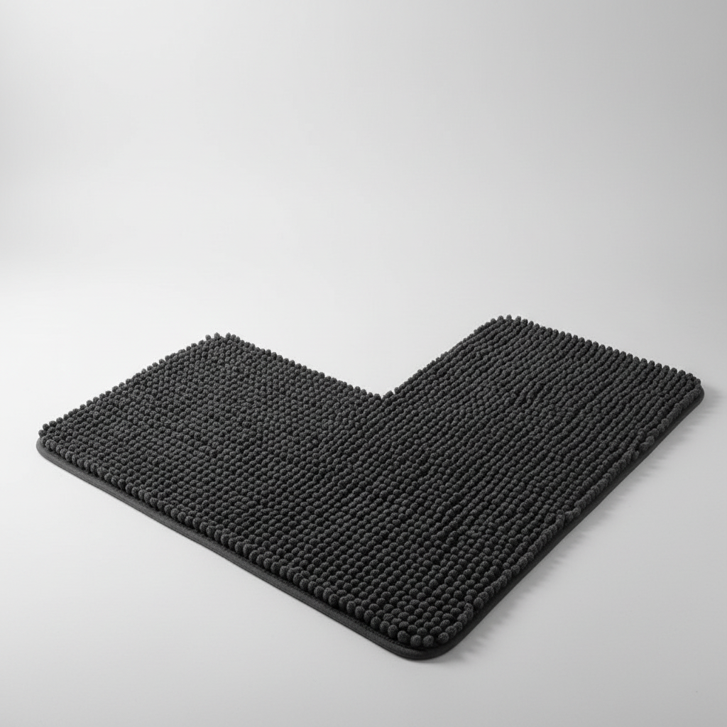L Gevormde Hoekbadmat - CornerLuxe