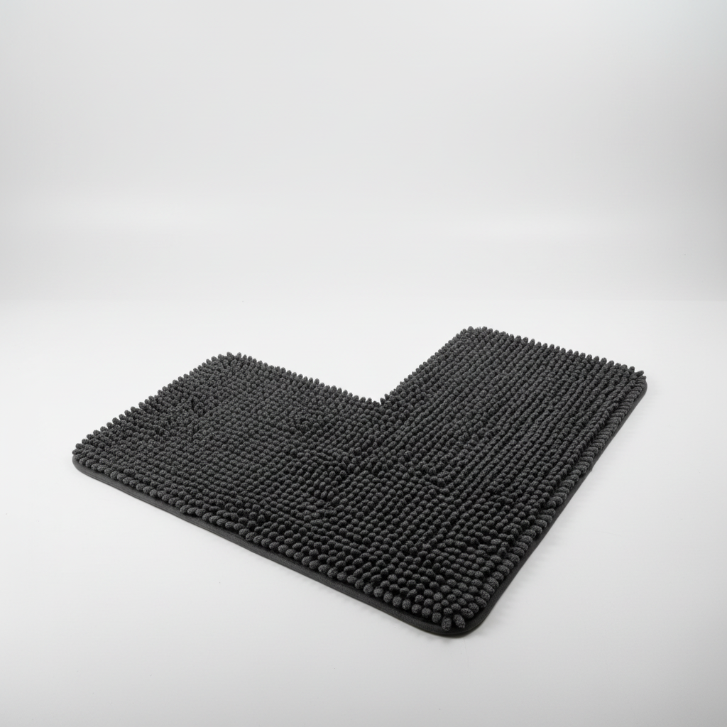L Gevormde Hoekbadmat - CornerLuxe
