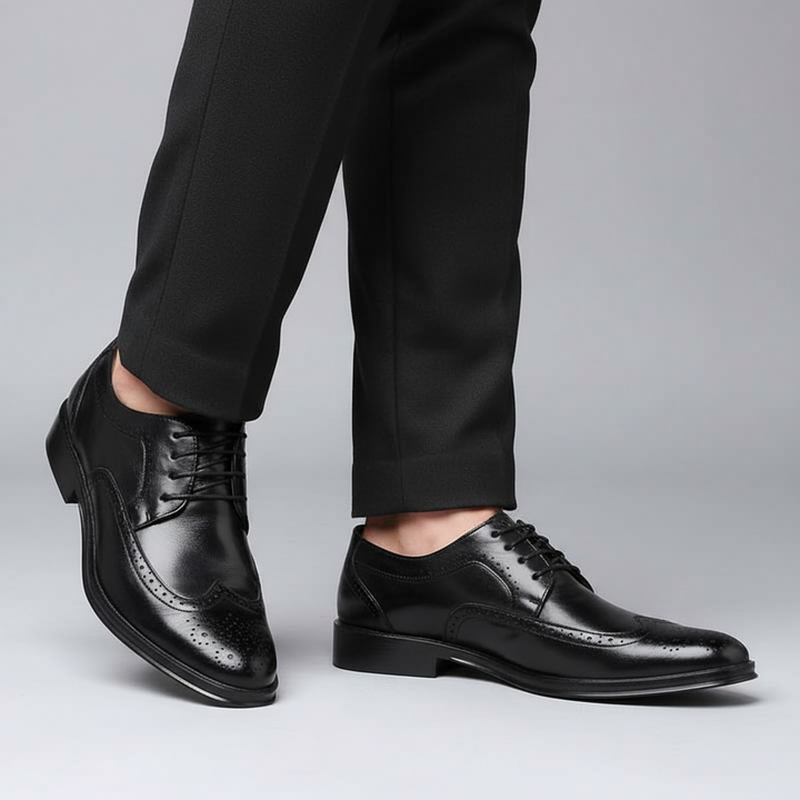 Lackleder Heren Schoen Met Spitse Neus - Owen