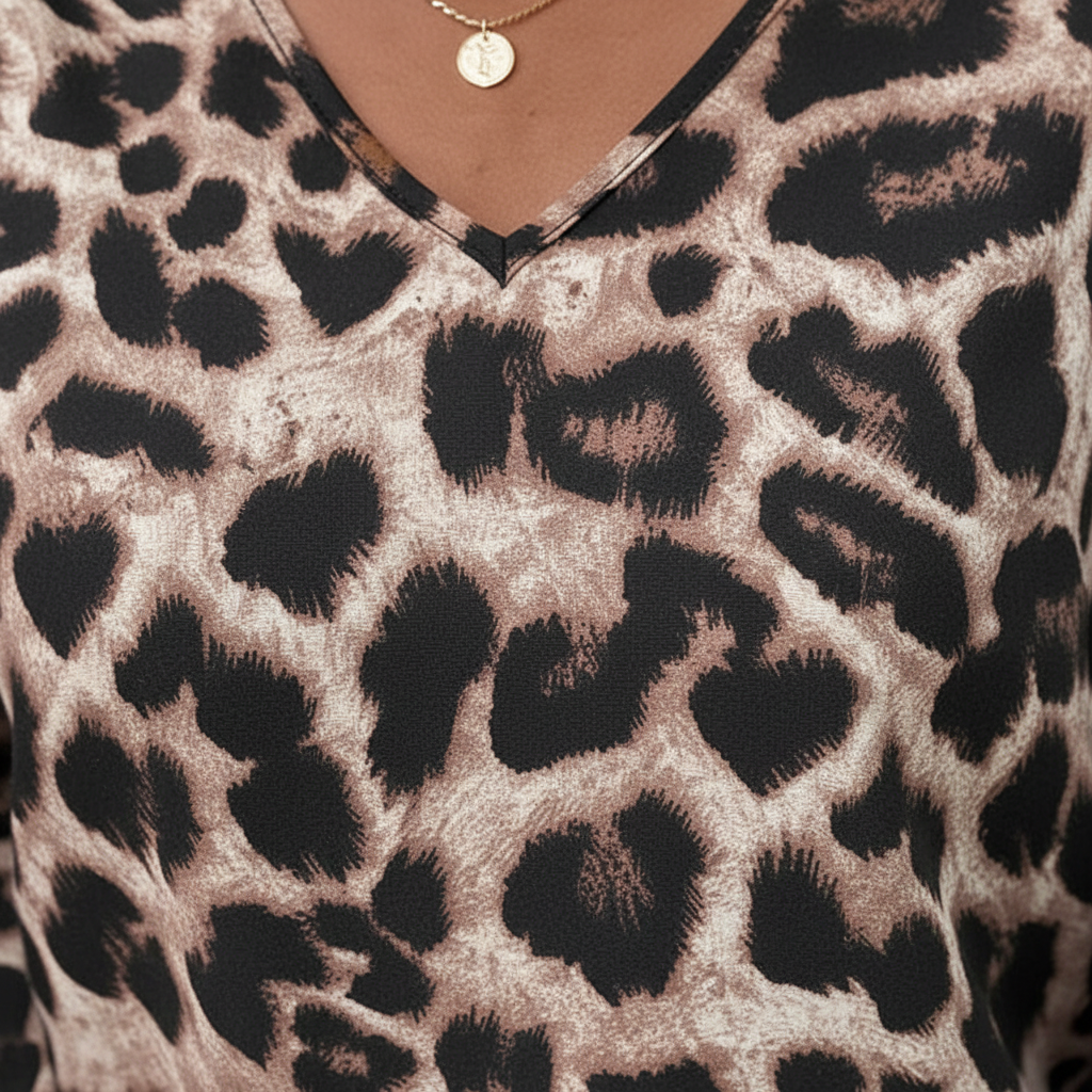 Langemouwige Damesblouse - Sabine