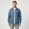 Overshirt met lange mouwen en borstzakken - Pablo