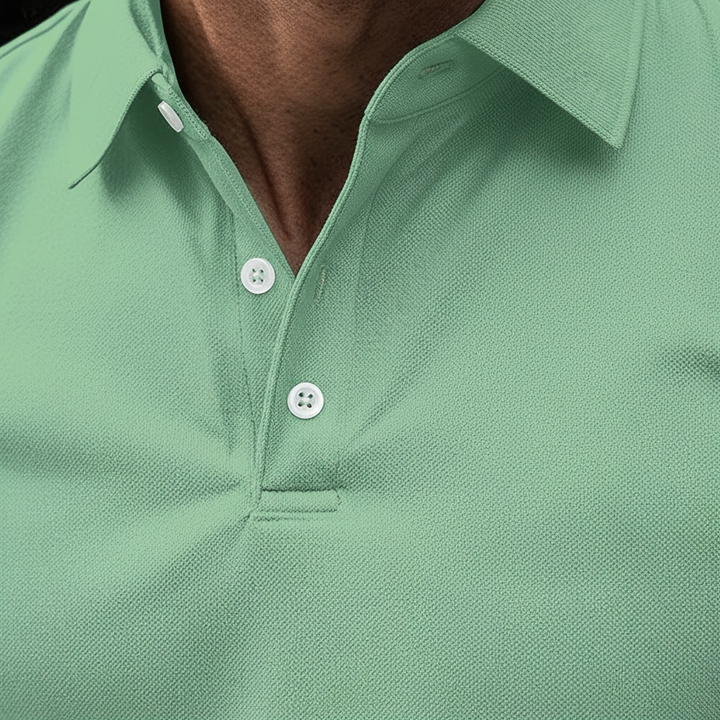 Langarm poloshirt - Vincent
