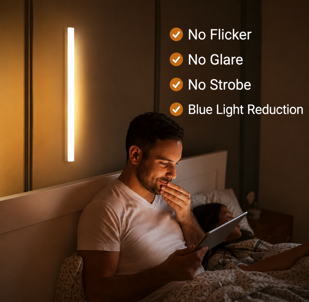 Ledstrip met bewegingssensor | Draadloos warm nachtlampje