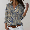 Damesblouse met Lange Mouwen en Print