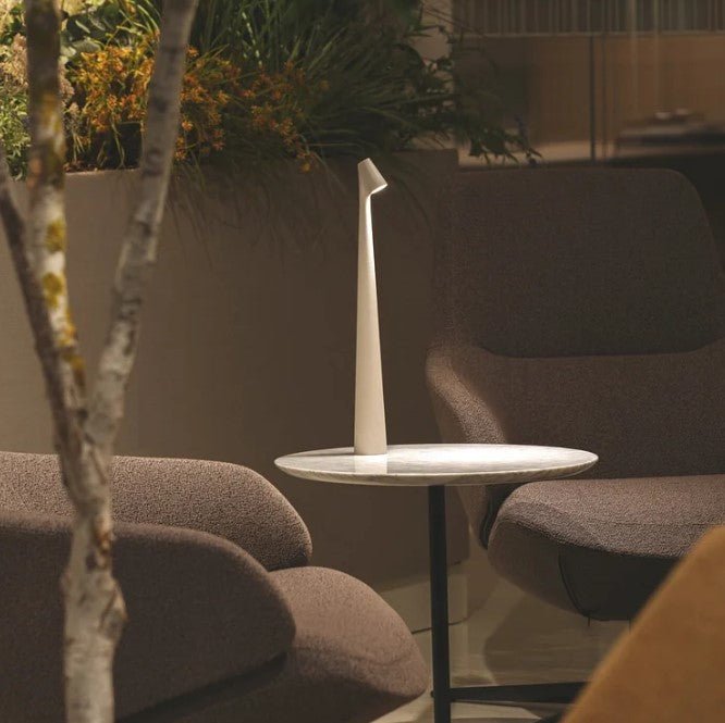 Draagbare tafellamp met instelbare helderheid, compacte verlichting