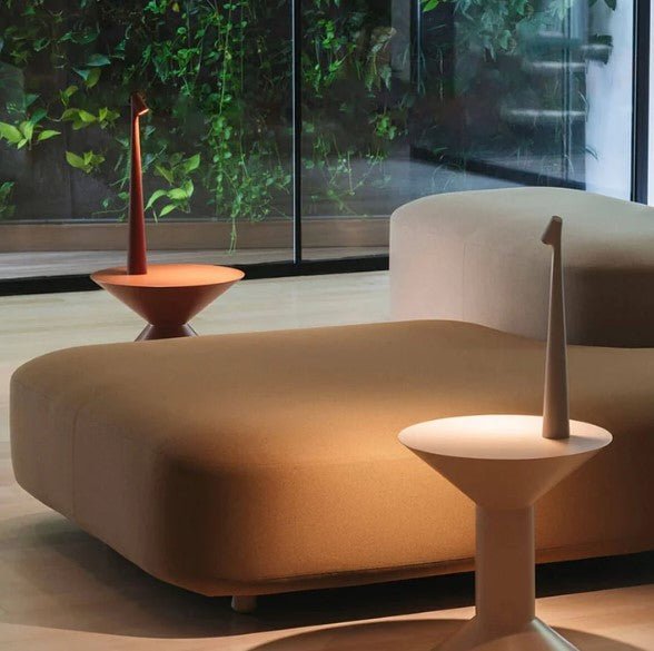 Draagbare tafellamp met instelbare helderheid, compacte verlichting