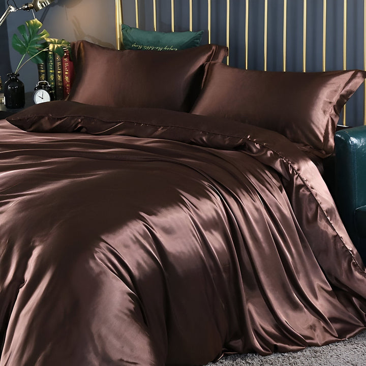 Luxe Silk Deken - Luxe Moerbeizijden Dekbedovertrek Set