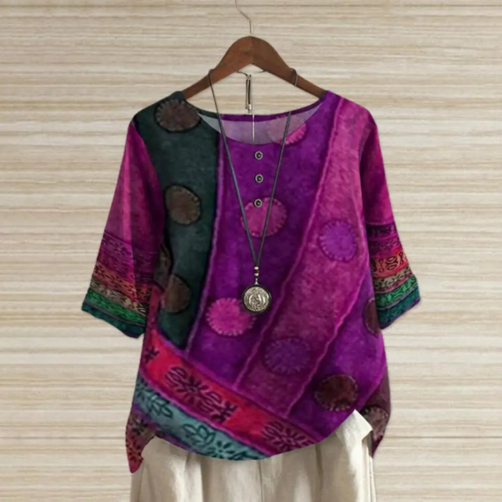 Top met ronde hals - Ingrid