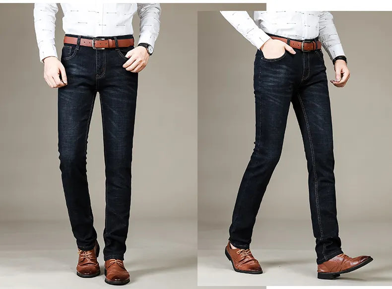 Jeans | Rechte, casual stretchjeans