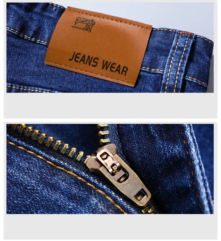 Jeans | Rechte, casual stretchjeans