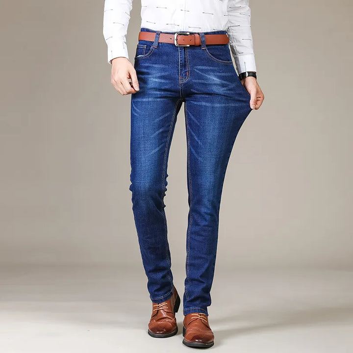 Jeans | Rechte, casual stretchjeans