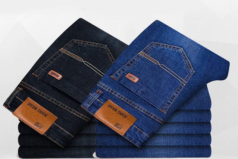 Jeans | Rechte, casual stretchjeans
