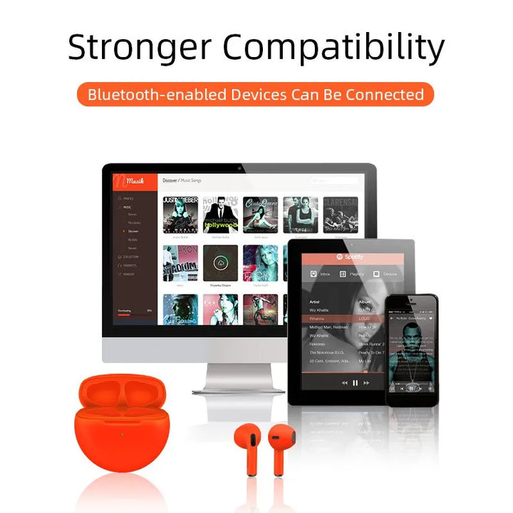 Air PRO6 in-ears | Draadloze Bluetooth-koptelefoon