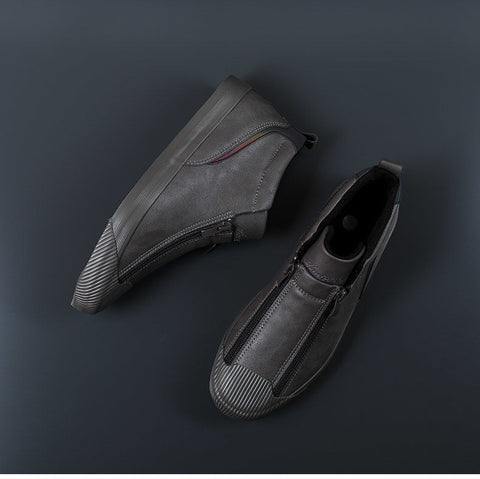 Herensneakers met rits en comfort – Noah