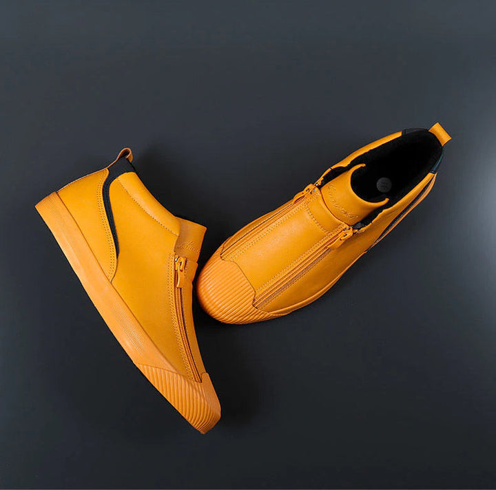 Herensneakers met rits en comfort – Noah